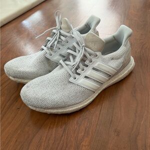 Adidas White Boost Running Shoes